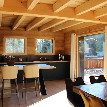 Chalet L'Oseraie, Location Touristique Spa 4 Etoiles Au Coeur Des Vosges Le Saulcy Exterior photo