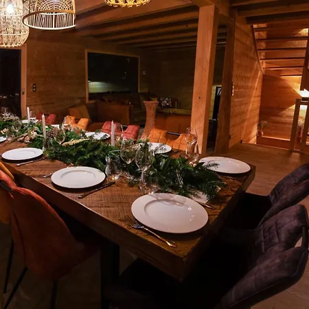 Chalet L'Oseraie, Location Touristique Spa 4 Etoiles Au Coeur Des Vosges Le Saulcy Exterior photo